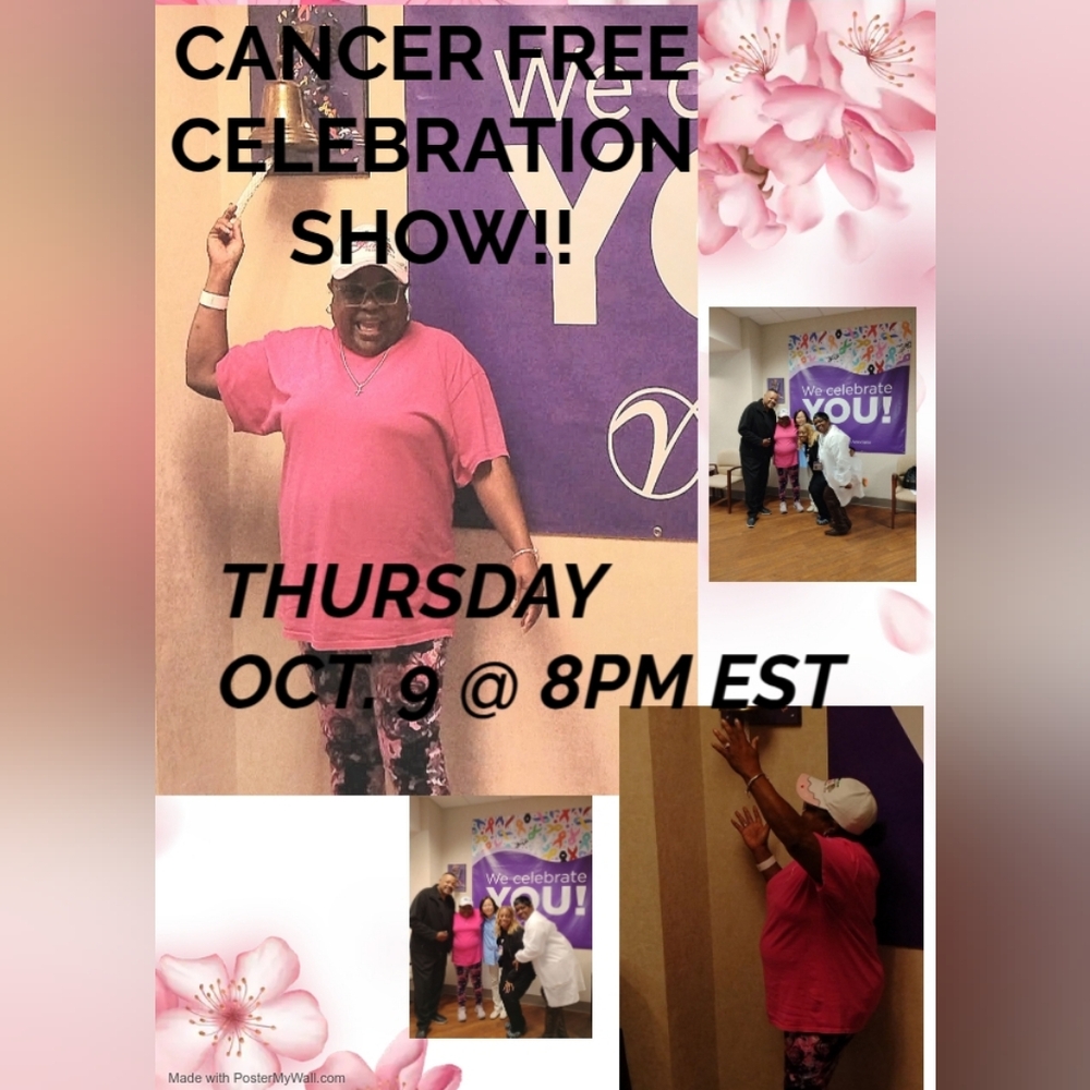 CANCER FREE CELEBRATION TIME